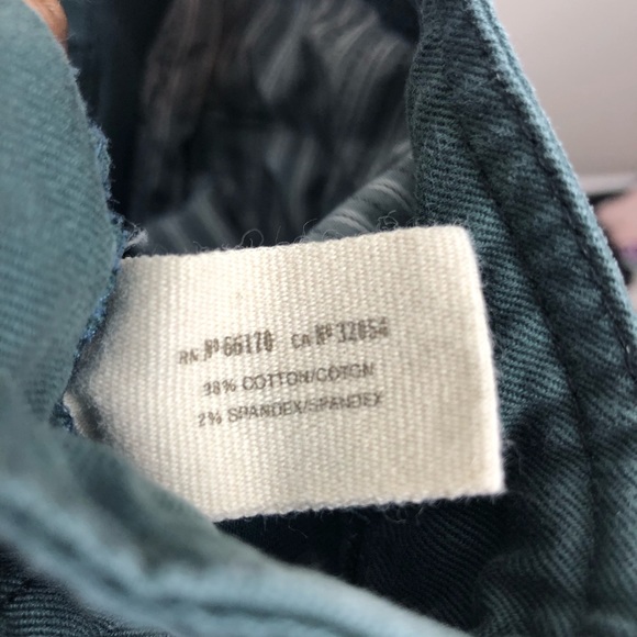 Daughters of Liberation Green Cargo Pants Size 2 - Picture 7 of 7